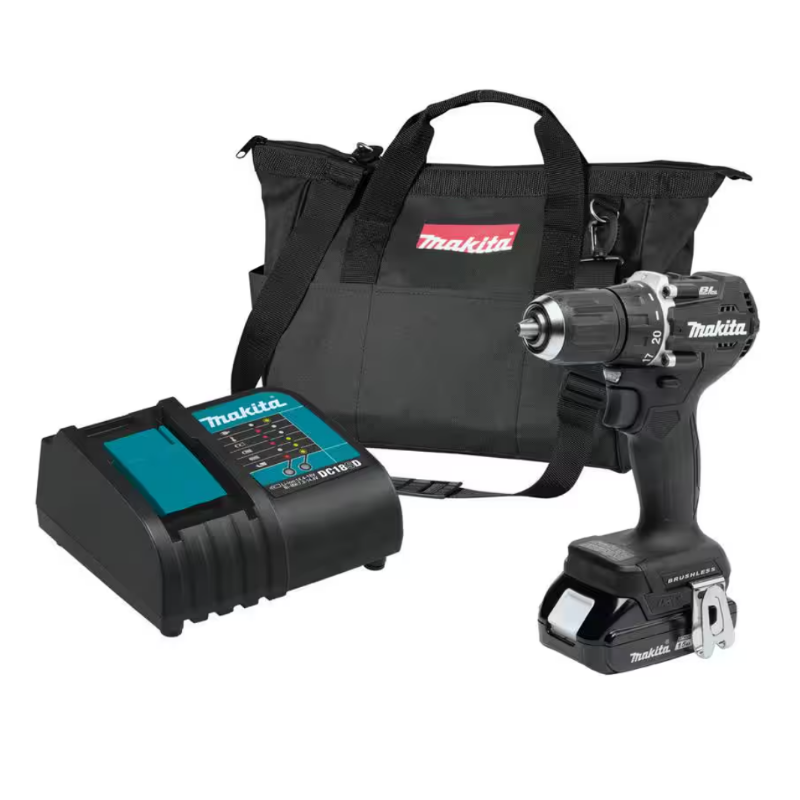 18V LXT Sub-Compact Lithium-Ion Brushless Cordless 1/2 in.Variable Speed Driver Drill Kit, 1.5Ah